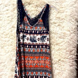High Low Lace Top
